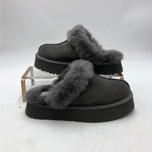 UGG disquette slippers in gray